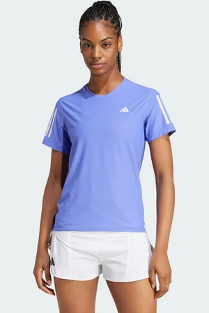 adidas Playera Own The Run Semi Cobalto Azul - Mujer