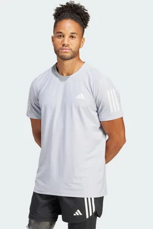 adidas Playera Own The Run Halo Plata - Hombre