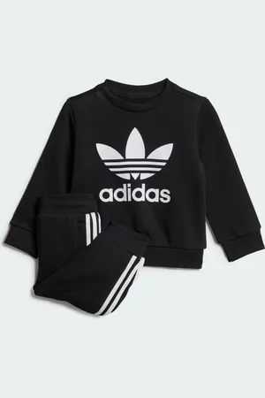 adidas Conjunto Crew Niños Negro - Niño