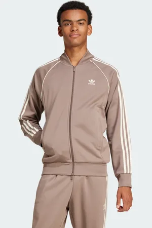 adidas Chamarra Deportiva Adicolor Classics Sst Trace Marrón - Hombre