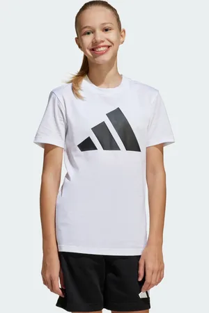 adidas Conjunto Playera Essentials Kids Blanco - Niño