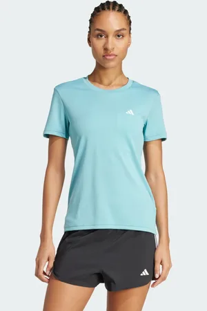 adidas Playera Aeroready Designed 2 Move Sport Verde Ton - Mujer