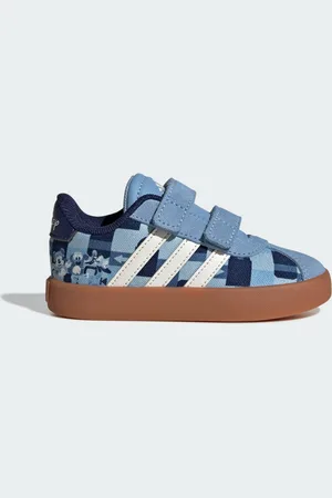 adidas Tenis Vl Court x Disney Mickey Mouse (Bebé) Ash Azul - Niño