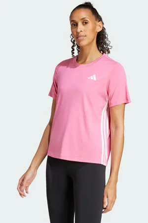 adidas Polera de Entrenamiento Train Essentials 3 Tiras Rosa Fusion - Mujer
