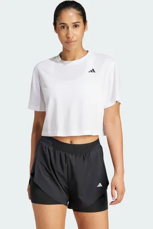 adidas Camiseta de Entrenamiento Train Essentials Boxy Blanco - Mujer