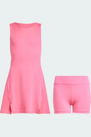 adidas Vestido de Tenis Club Niños Lucid Rosa - Niño