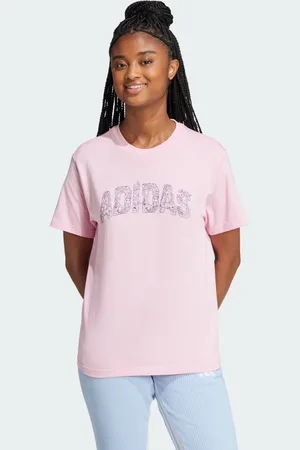 adidas Playera Tech Llustrate Estampada True Rosa - Mujer