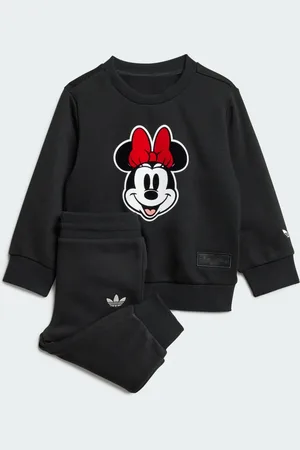 adidas Conjunto Disney Minnie Mouse Cuello Redondo Negro - Niño