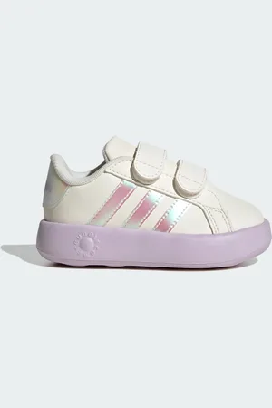 adidas Tenis Grand Court 2.0 Kids Chalk Blanco - Niño