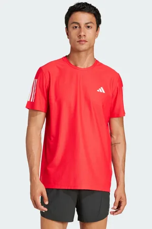 adidas Playera Own The Run Pure Ruby - Hombre