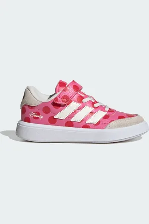 adidas Tenis Courtblock x Disney Minnie Mouse Kids Rosa Fusion - Niño