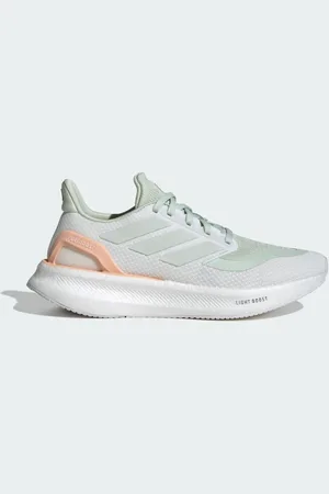 adidas Tenis de Running Pureboost 5 Linen Verde - Mujer