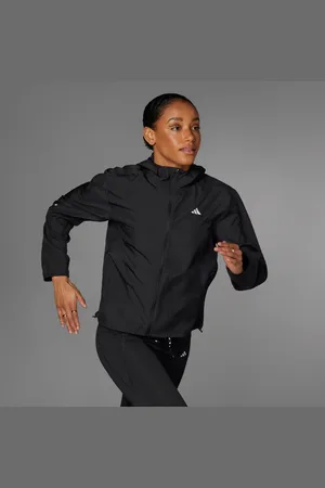 adidas Chamarra Run It Negro - Mujer