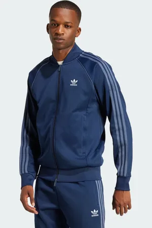 adidas Chamarra Deportiva Adicolor Classics Sst Night Indigo - Hombre