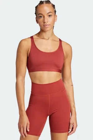 adidas Top Deportivo All Me Essentials Preloved Ruby - Mujer