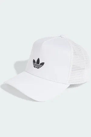 adidas Gorra Trucker Adicolor Classic Curvada Espuma Blanco