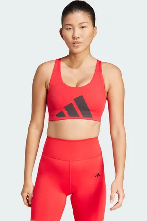 adidas Top Deportivo Hiit Powerimpact Soporte Medio Pure Ruby - Mujer