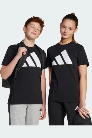 adidas Playera Essentials Infantil Negro - Niño