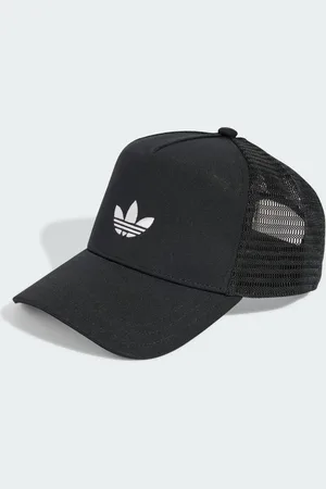 adidas Gorra Trucker Adicolor Classic Curvada Espuma Negro