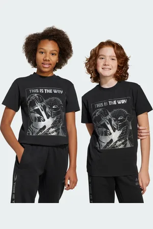 adidas Jersey x Star Wars Mandalorian (Adolescentes) Negro - Niño