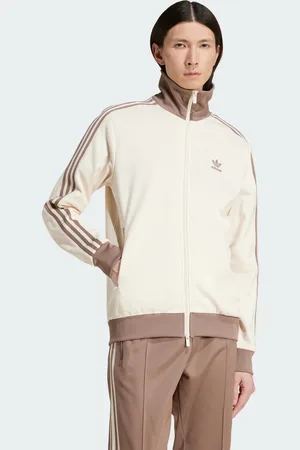 adidas Chamarra Deportiva Adicolor Classics Beckenbauer Wonder Blanco - Hombre