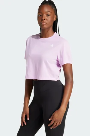 adidas Camiseta de Entrenamiento Train Essentials Boxy Bliss Lilac - Mujer
