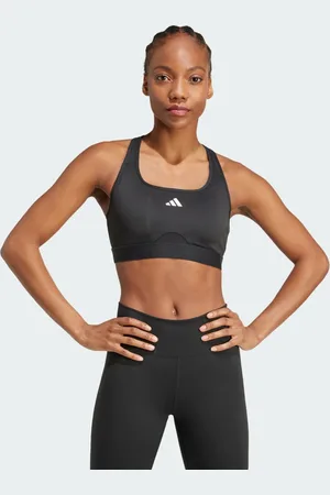 adidas Top Deportivo Powerreact Para Training Negro - Mujer