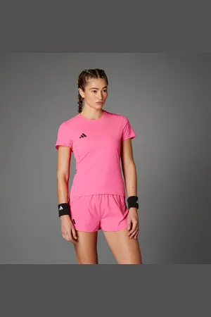 adidas Playera de Running Adizero Essentials Lucid Rosa - Mujer