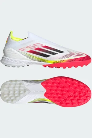 adidas F50 Pro Sin Cordones Pasto Sintético Blanco - Unisex