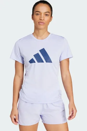 adidas Camiseta Run It Violeta Tone - Mujer