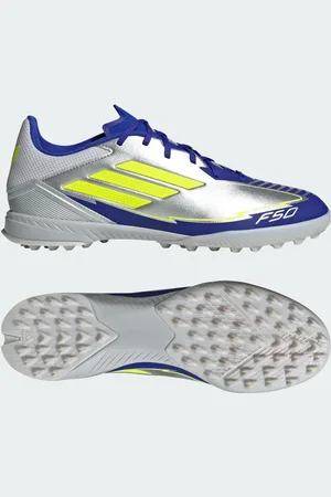 adidas F50 League Messi Pasto Sintético Plata Gris - Unisex