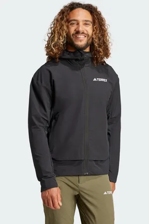 adidas Chamarra Softshell Terrex Multi Negro - Hombre