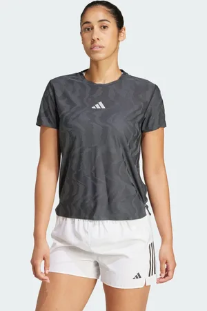 adidas Playera Ultimate Running Engineered Climacool+ Negro - Mujer