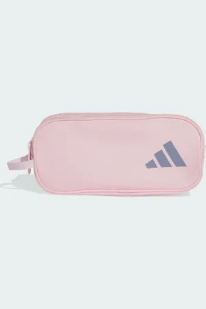 adidas Estuche Para Lápices Two Zipper Clear Rosa