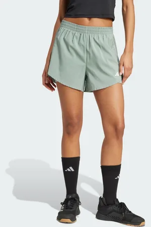 adidas Aeroready 2 en 1 Plata Verde - Mujer