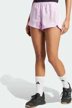 adidas Pacer Training 3 Franjas Tejidos Corte Alto Bliss Lilac - Mujer