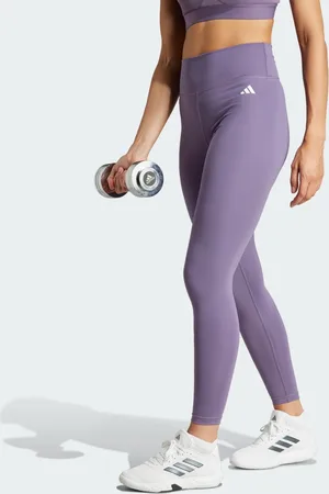 adidas De Entrenamiento Essentials 7/8 Corte Alto Shadow Violeta - Mujer