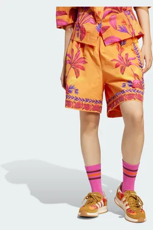 adidas Mallas Cortas x Farm Bright Naranja - Mujer
