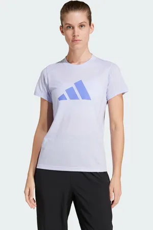 adidas Playera de Entrenamiento Train Essentials Big Performance Logo Violeta Tone - Mujer