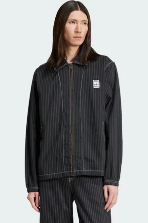 adidas Chamarra Coach Wabash Nylon Negro - Hombre