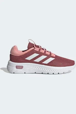adidas Tenis Cloudfoam Comfy Con Cordones Elásticos Preloved Crimson - Mujer