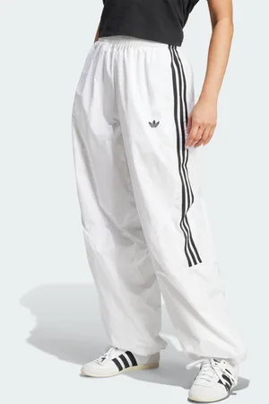 adidas Pants Deportivos Adicolor Teamgeist Holgado Blanco - Mujer