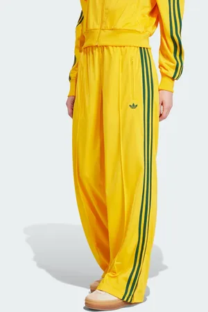 adidas Pants Deportivos Adicolor Crew Amarillo - Mujer