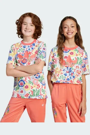 adidas Playera Originals x Liberty London Niños Blanco - Niño