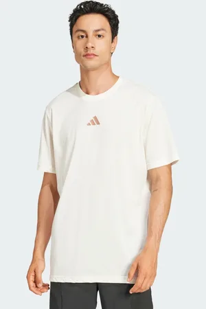 adidas Playera de Entrenamiento Climacool One Rep at a Time Estampada Chalk Blanco - Hombre
