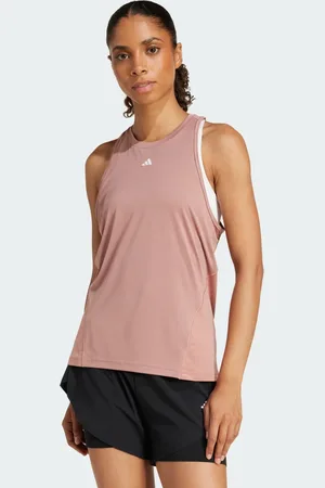 adidas Playera Sin Mangas Designed For Training Warm Clay - Mujer