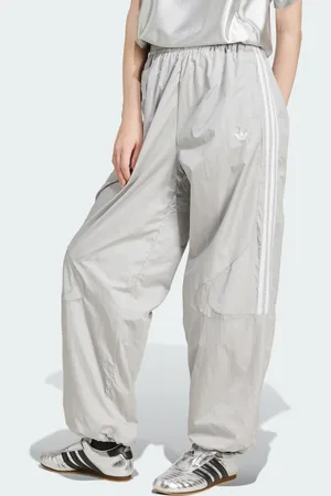 adidas Pants Deportivos Adicolor Teamgeist Holgado Gris Two - Mujer