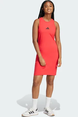 adidas Vestido Future Icons Small Logo Pure Ruby - Mujer