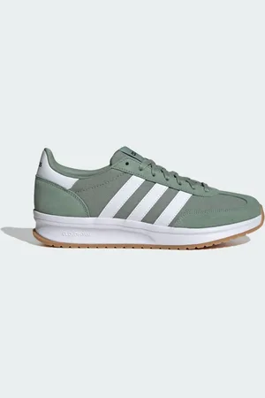 adidas Tenis Run 70s 2.0 Plata Verde - Hombre