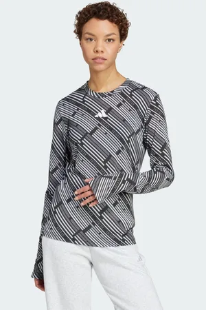 adidas Playera Emerging Harmony Manga Larga Negro - Mujer